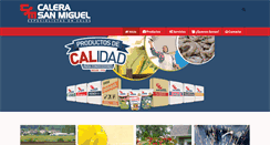 Desktop Screenshot of calerasanmiguel.com